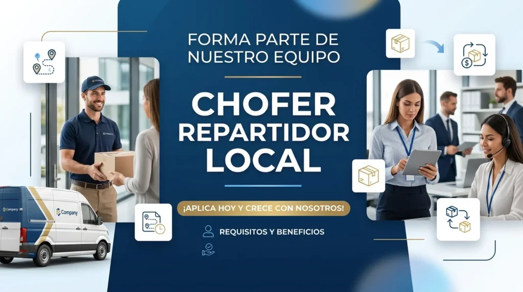 CHOFER REPARTIDOR LOCAL